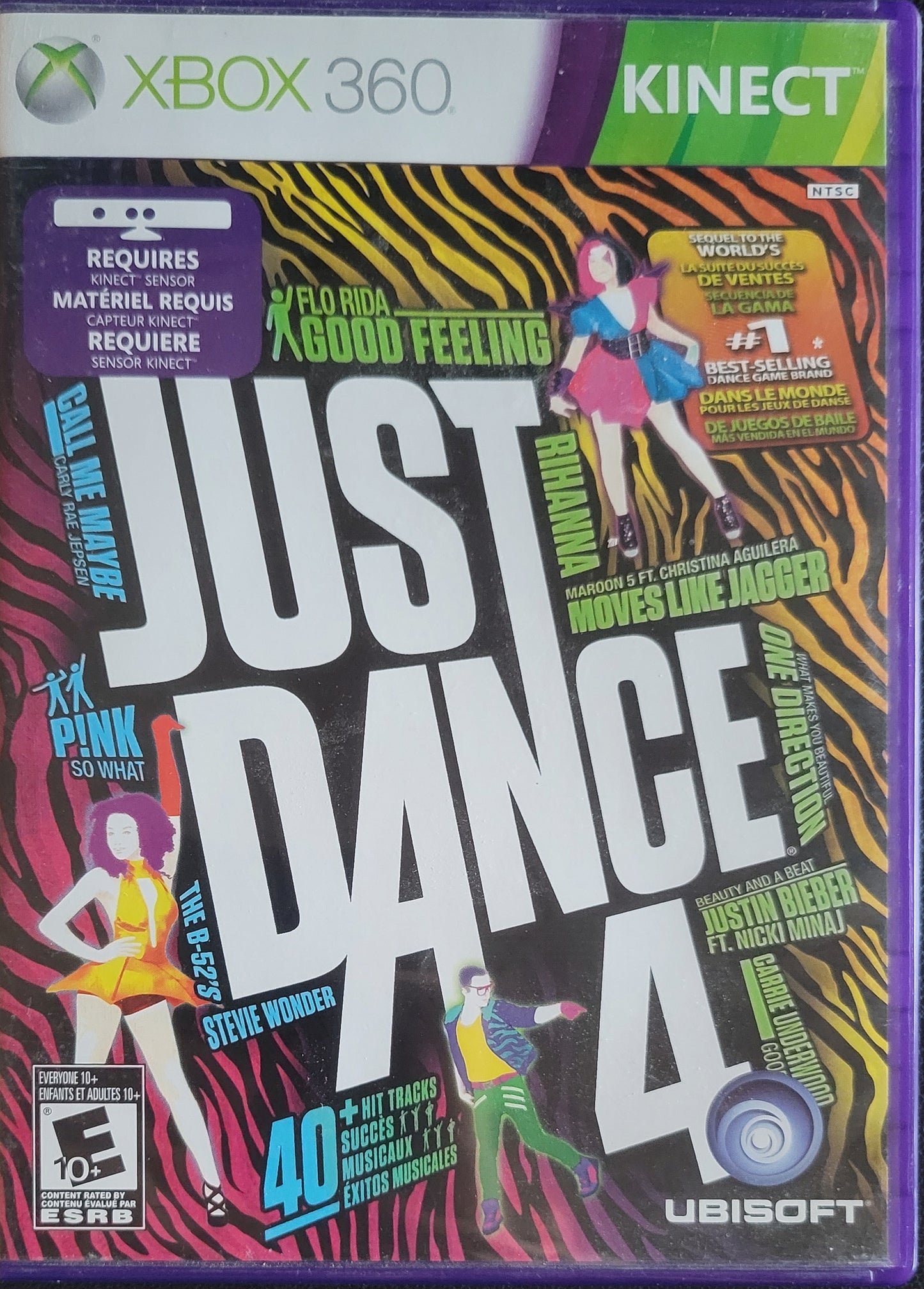 Just Dance 3 & 4 + Disney Party! – Microsoft Xbox 360 CIB – Pre-Owned Like New – CLEAN DISC (2011/2012/2011)