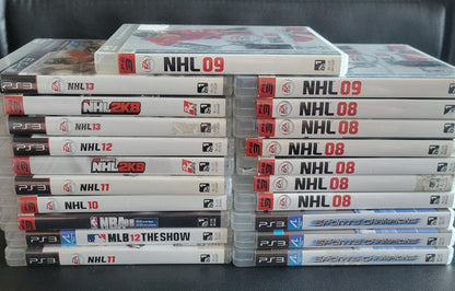 Various RESEALED PS3 SPORTS NHL NBA MLB - Sony PlayStation 3