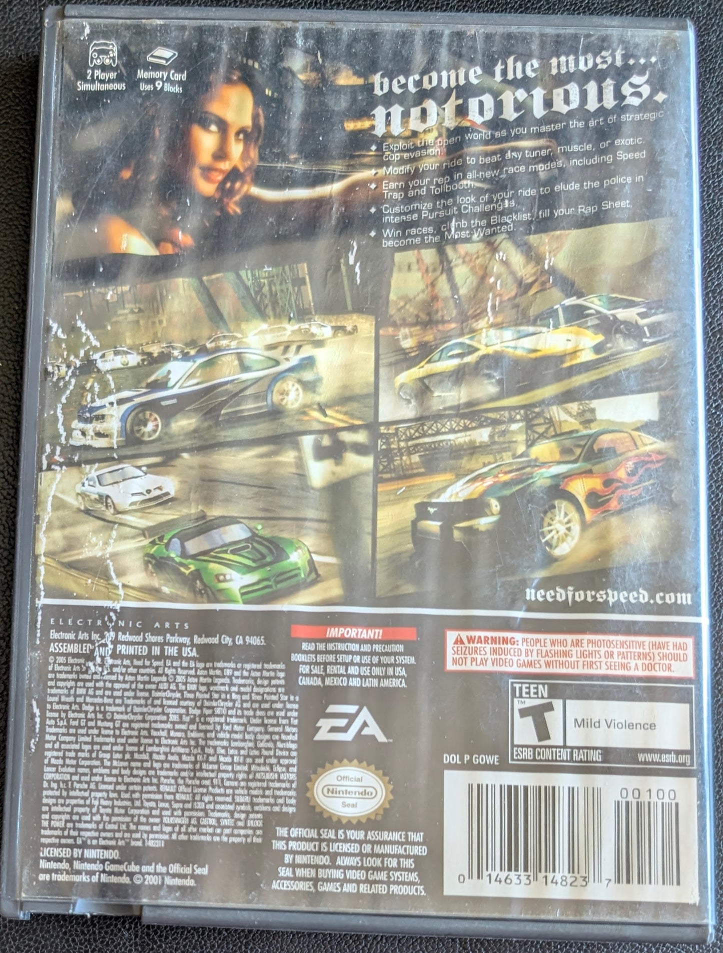 Need for Speed: Most Wanted (2005) - CIB Nintendo GameCube | RE-Sealed