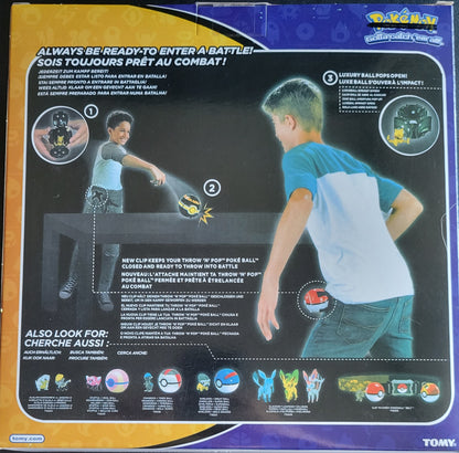 Pokémon Ultimate Throw ‘N Pop Poké Ball BattleSet – Pikachu & Abra by Tomy (Ages 4+) – Brand New / Factory Sealed