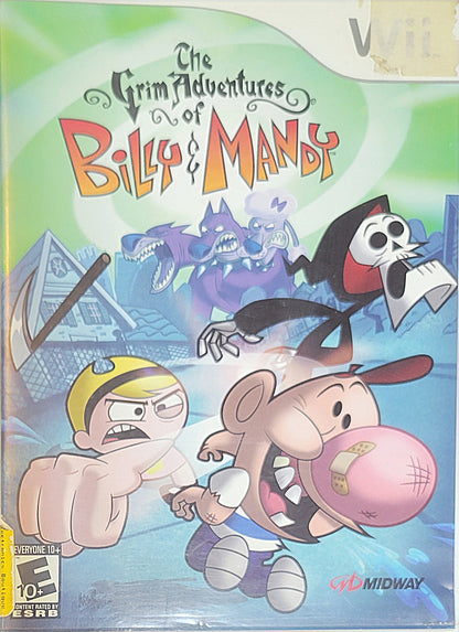 The Grim Adventures of Billy & Mandy – 2006 Nintendo Wii CIB Re-Sealed Like New