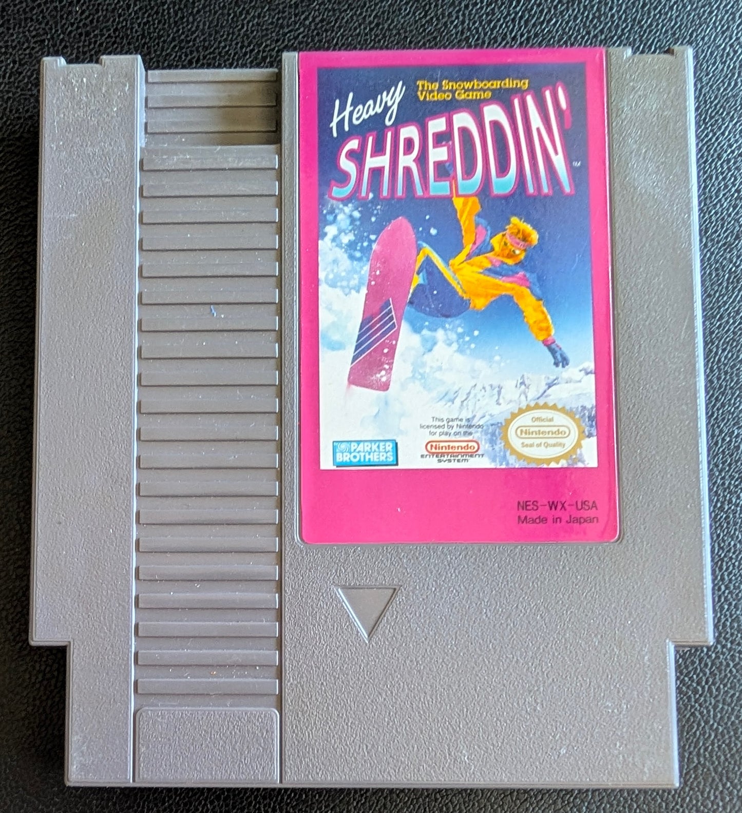 Heavy Shreddin' (1990) - Nintendo NES | Authentic | Cleaned & Tested + Protection Sleeve