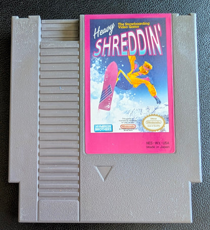 Heavy Shreddin' (1990) - Nintendo NES | Authentic | Cleaned & Tested + Protection Sleeve