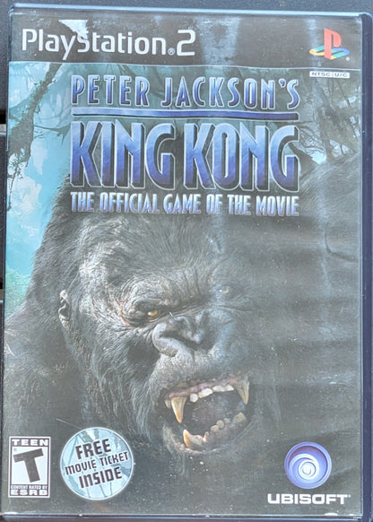 Peter Jackson's: KING KONG - Sony PlayStation 2 PS2 CIB Pre-Owned Great Shape! Tested & Working