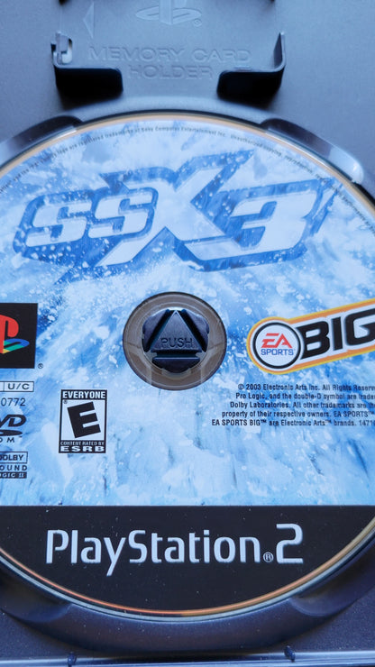 SSX3 - Sony PlayStation 2 PS2 Pre-Owned Great Shape! Tested & Working