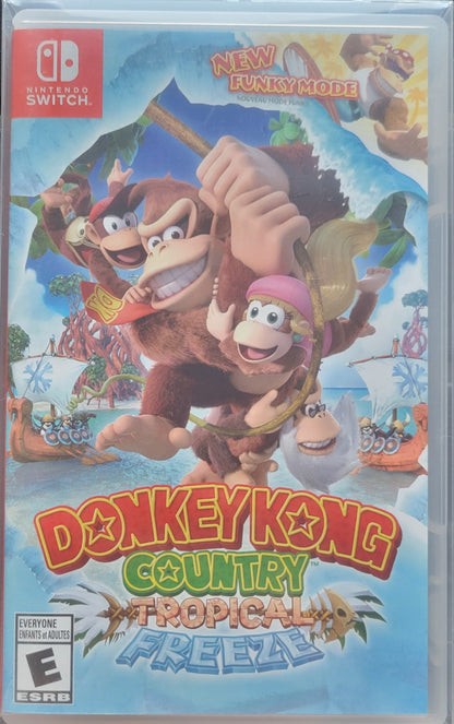 DKC: Tropical Freeze - Nintendo Switch 2021 Early Release Like New