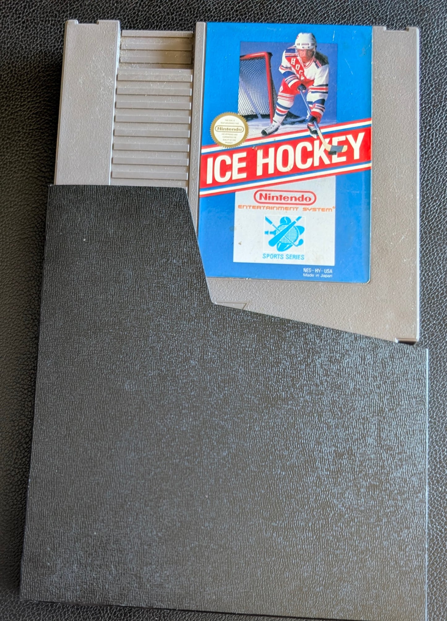 Ice Hockey (1988) - Nintendo NES | Authentic | Cleaned & Tested + Protection Sleeve