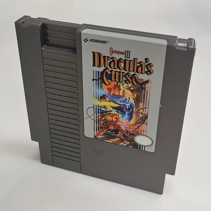 Castlevania 3: Draculas Curse - NES Nintendo Entertainment System 1983 72 Pin 8 Bit Video Game Cartridge