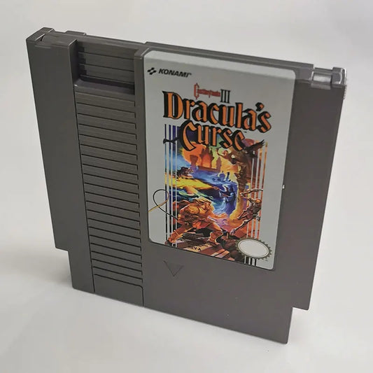 Castlevania 3: Draculas Curse - NES Nintendo Entertainment System 1983 72 Pin 8 Bit Video Game Cartridge