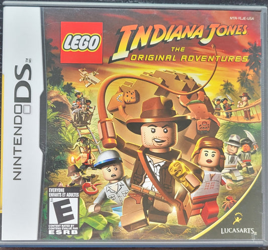 Indiana Jones: The Original Adventures - Nintendo DS - Handheld Console NTSC Cartridge Only Tested & Working