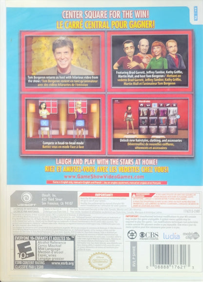 Hollywood Squares – 2008 Nintendo Wii CIB – RE-SEALED + Clean Disc