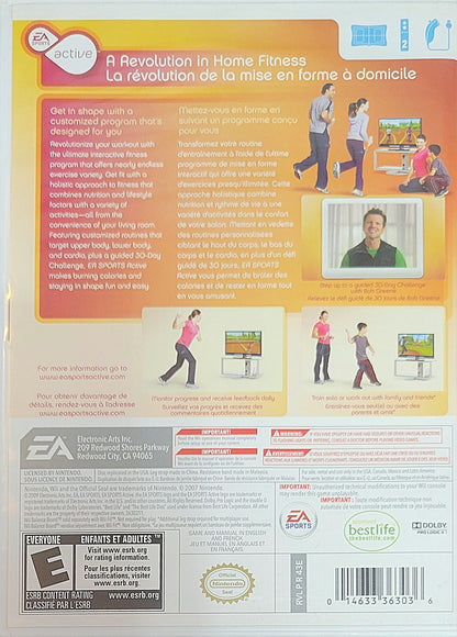 EA Sports Active Personal Trainer – Nintendo Wii CIB – RE-SEALED + Like New