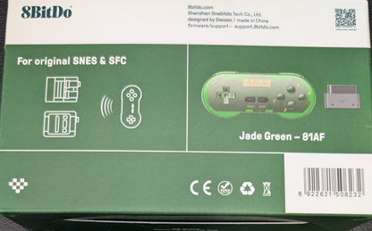 8BitDo SN30 Wireless Gamepad for Original SNES (Super Nintendo) | Multiple Colors | Wireless Controller | Includes Receiver