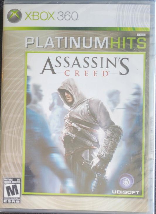 Brand New Assassin's Creed Platinum Hits - SEALED - Microsoft XBOX 360