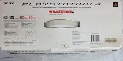 RARE Metal Gear Solid 4 Special Edition – Limited Package CIB | PS3 Slim Console + 1 Controller + Hookups | Factory Inserts | Matching Serials | Excellent Condition