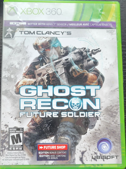 Ghost Recon: Future Soldier - Microsoft XBOX 360 - CIB Pre-Owned Great Shape Tested & Working