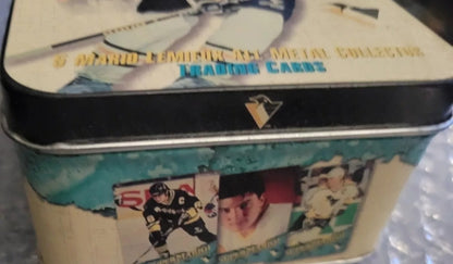 Super Mario Lemieux Metallic Trading Card COMPLETE Set Of 5 1996-97 SEALED