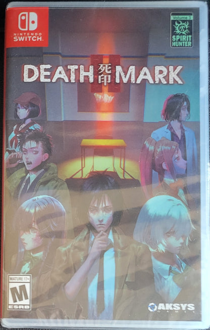 Spirit Hunter: Death Mark II – Nintendo Switch (2024) – Factory Sealed with Plastic Protection Sleeve