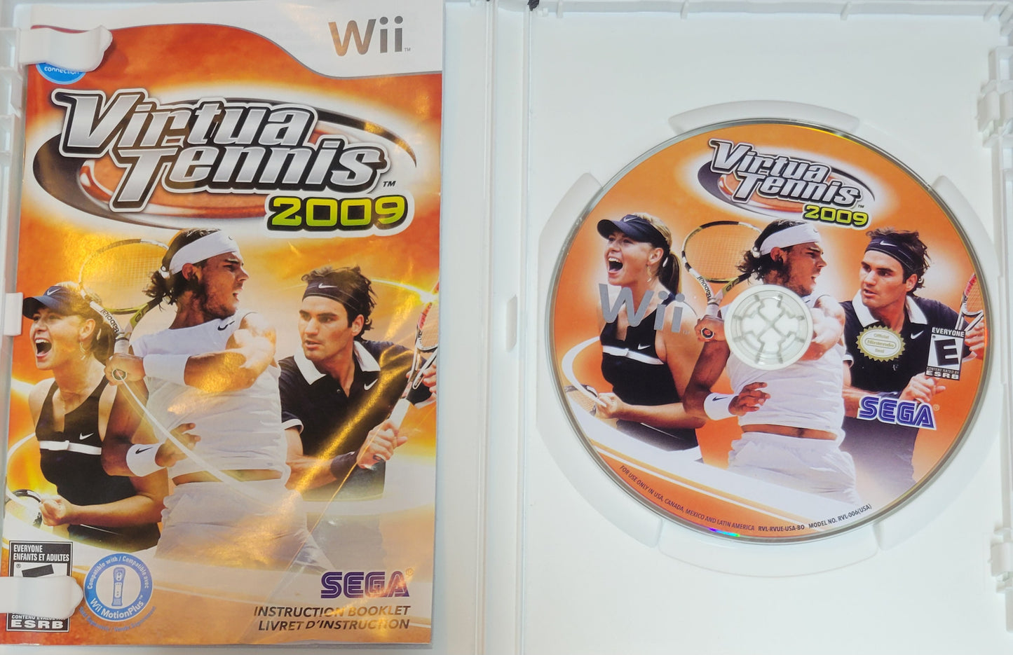 Virtua Tennis 2009 – Nintendo Wii CIB – RE-SEALED