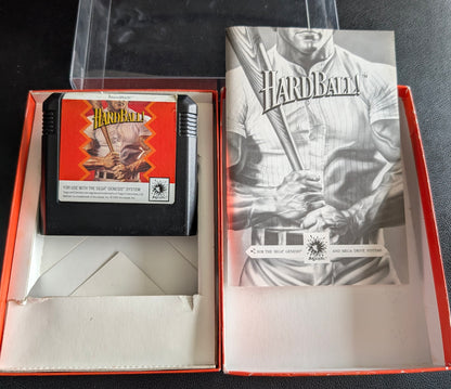 HardBall - Boxed CIB (Sega Genesis) | 1990 | Sports / Baseball