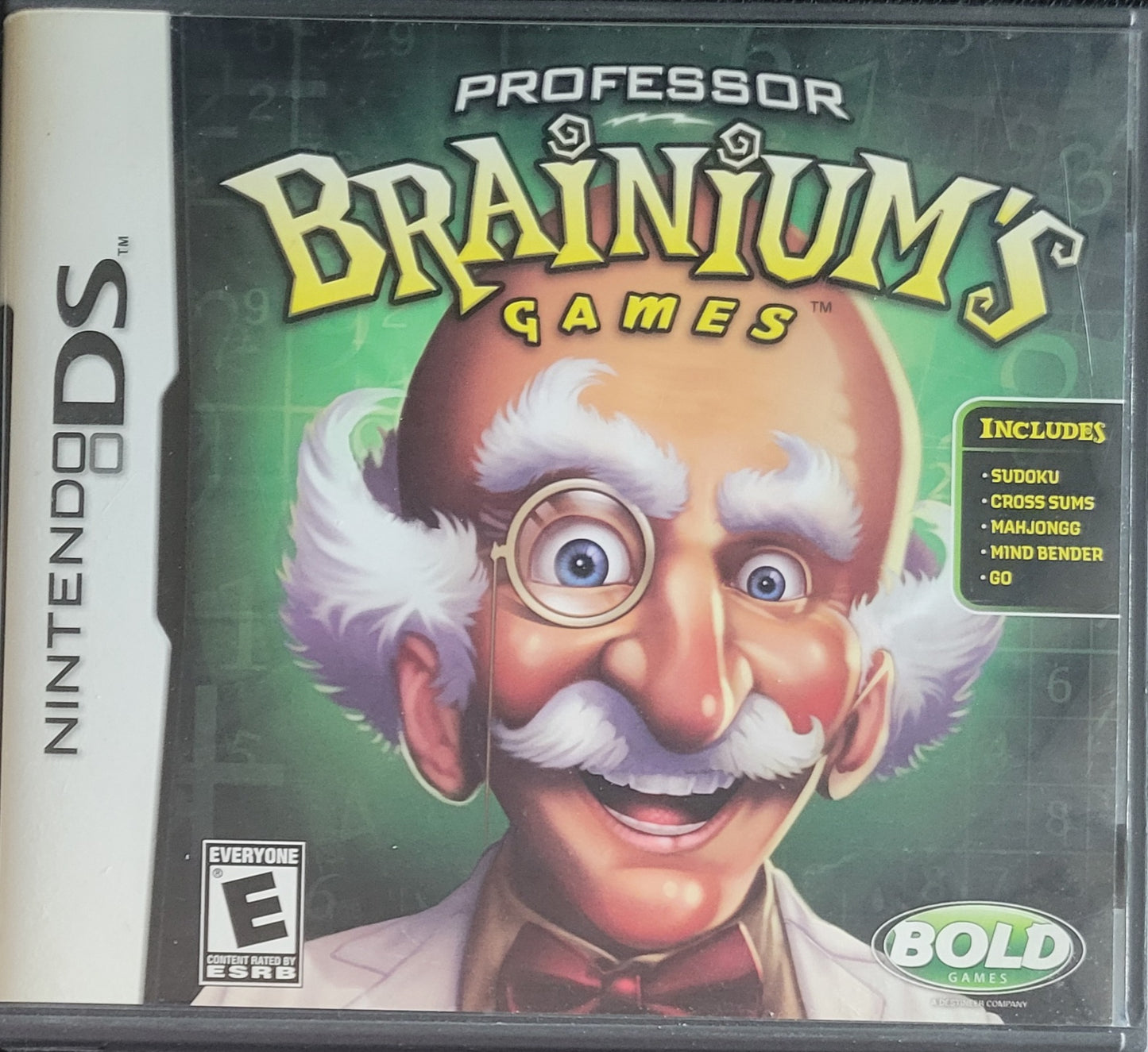 🧩 Professor Brainium’s Games – Nintendo DS – Re-Sealed – Cartridge Only Tested & Working
