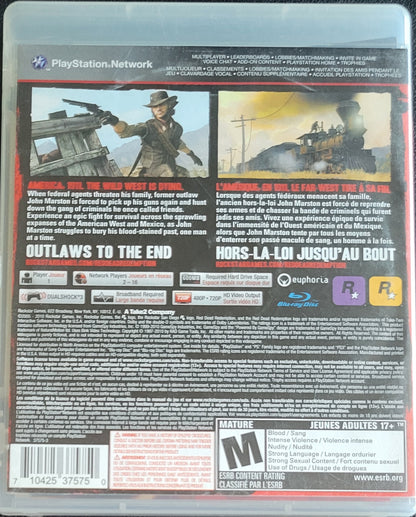 Red Dead Redemption (CIB) – Sony PlayStation 3 PS3 – Re-Sealed