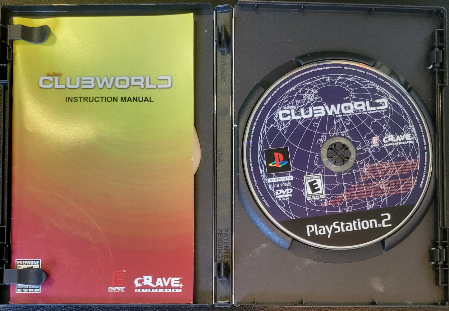 ClubWorld - Sony PlayStation 2 PS2 Pre-Owned Tested & Working Great Shape!
