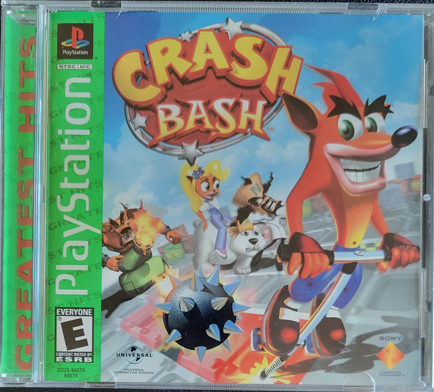 Crash Bash Collectors Edition or Greatest Hits – Sony PlayStation 1 PS1 (1995) – Complete in Box (CIB) – Re-Sealed