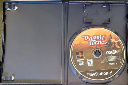 Dynasty Tactics - Sony PlayStation 2 PS2 Pre-Owned Tested & Working Great Shape!