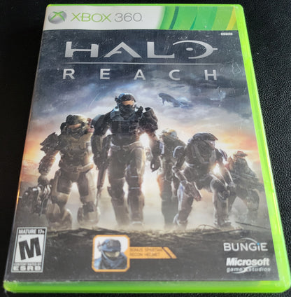 HALO REACH - Microsoft XBOX 360 - CIB Pre-Owned Great Shape Tested & Working