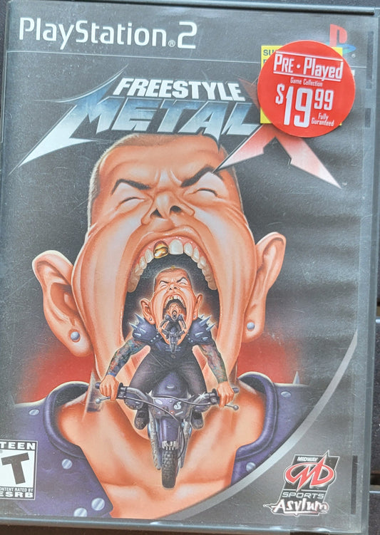 FREESTYLE METAL X - Sony PlayStation 2 PS2 CIB Pre-Owned Great Shape! Tested & Working