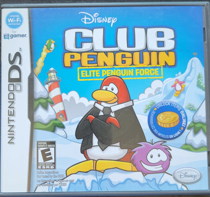 Club Penguin: Elite Penguin Force - Nintendo DS - Handheld Console NTSC Cartridge Only Tested & Working