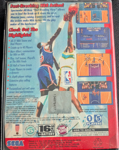 NBA Action '95 - CIB (Sega Genesis) | 1995 | Sports Basketball