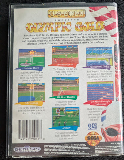 Olympic Gold - CIB (Sega Genesis) | 1992 | Sports