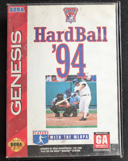 HardBall '94 - Boxed CIB (Sega Genesis) | 1994 | Sports / Baseball