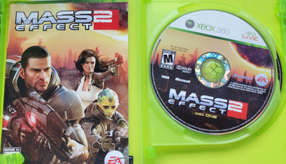 Mass Effect 2 - Microsoft XBOX 360 - CIB Pre-Owned Great Shape Tested & Working