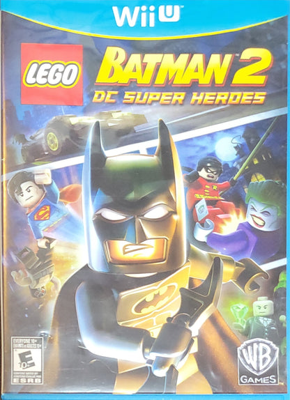 Lego Batman 2: DC Super Heroes – 2012 Nintendo Wii U CIB – RE-SEALED + Clean Disc
