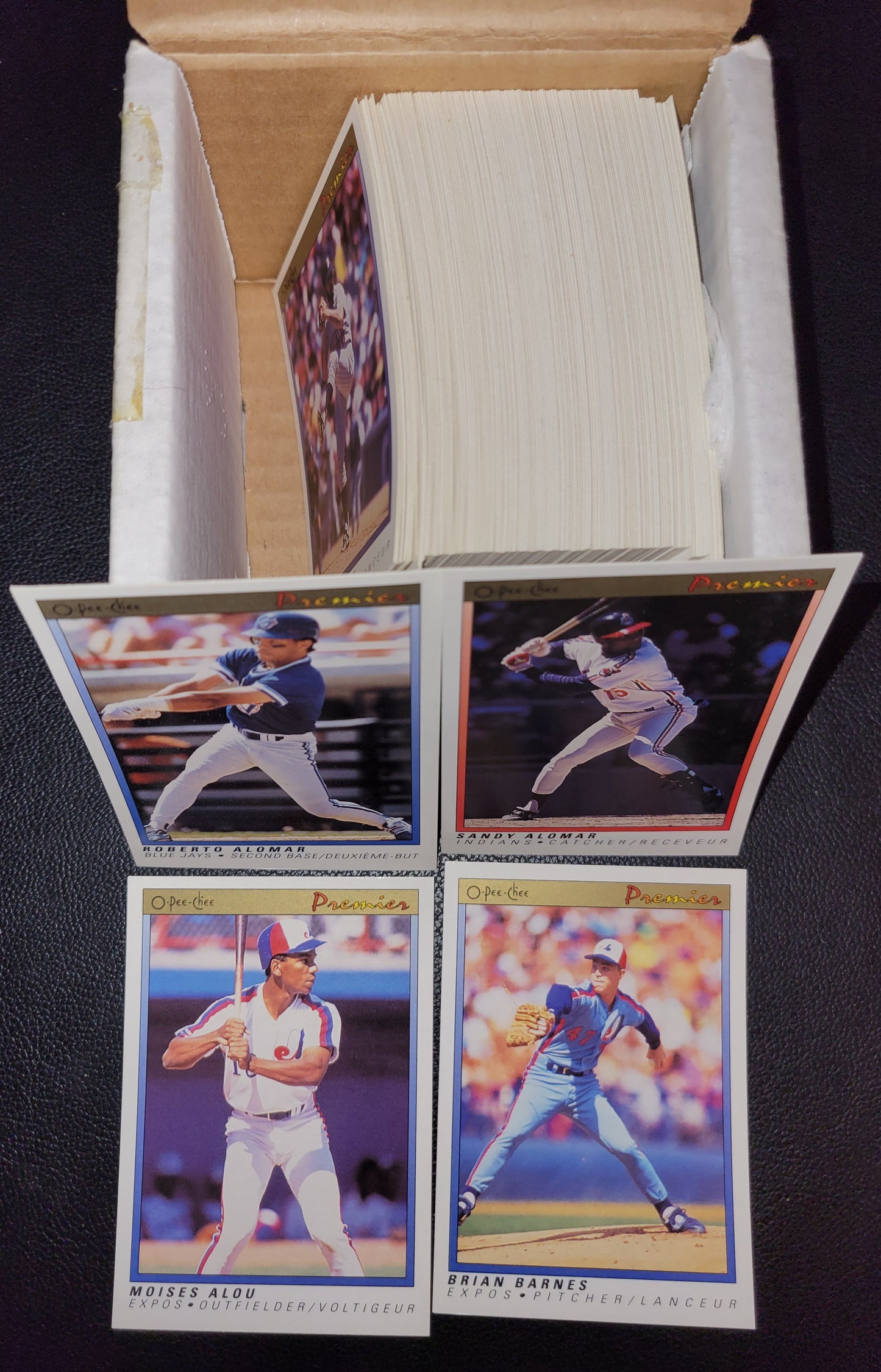 Near Mint Condition 1990's O-Pee-Chee MLB BASEBALL Cards