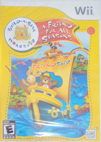 Build-A-Bear Workshop: A Friend Fur All Seasons (NEW) – Nintendo Wii