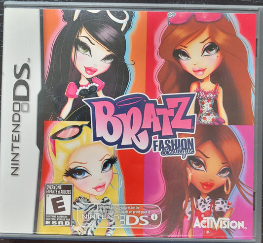 BRATZ: Fashion Boutique - Nintendo DS 2005 - Handheld Console NTSC Cartridge Only Tested & Working