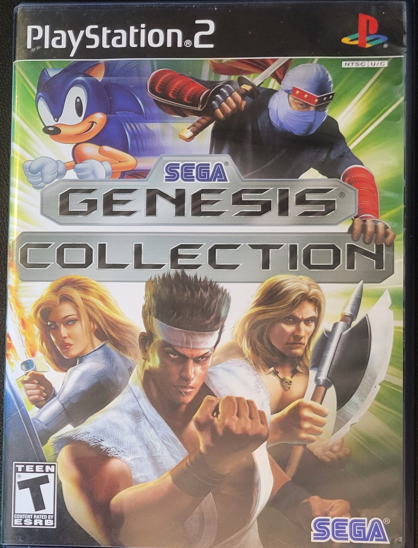 SEGA Genesis Collection - Sony PlayStation 2 PS2 (CIB) Pre-Owned Tested & Working Great Shape!