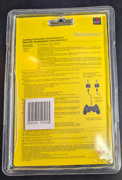 Official Sony PlayStation 2 Controllers CIB | Original DualShock 2 | Blue Black or Silver | Cleaned & Tested