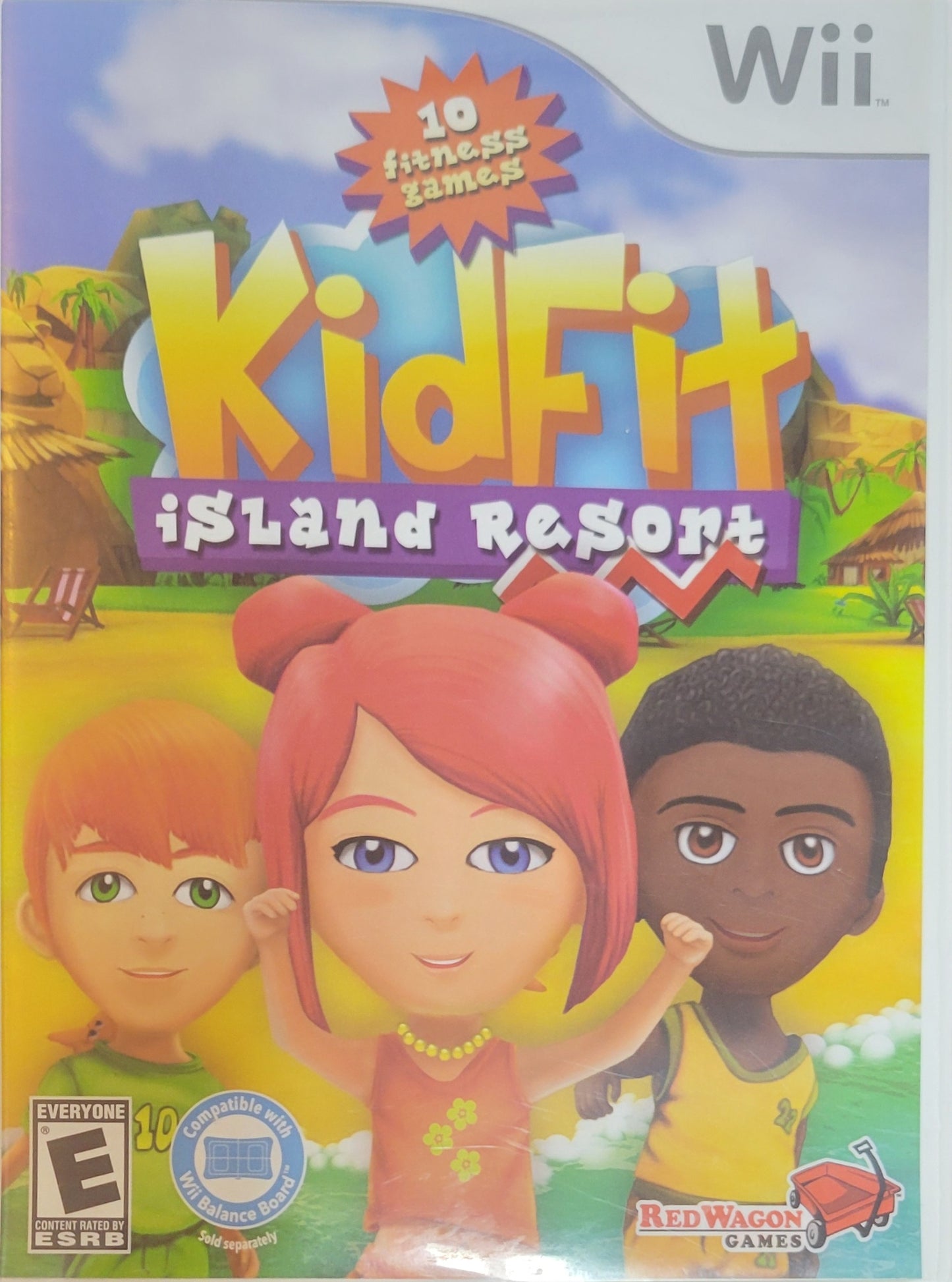 Kid Fit Island Resort – 2008 Nintendo Wii CIB – RE-SEALED + Clean Disc