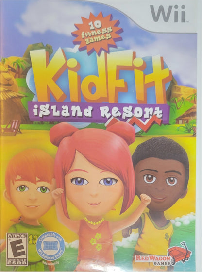 Kid Fit Island Resort – 2008 Nintendo Wii CIB – RE-SEALED + Clean Disc