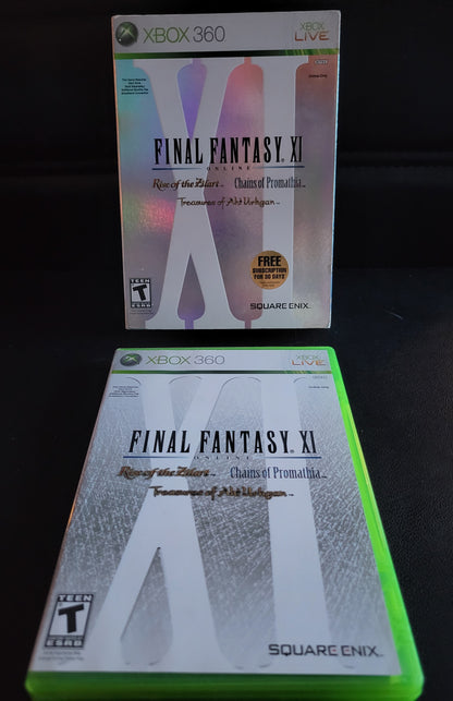 Final Fantasy XI LIMITED EDITION BOX SET - Microsoft XBOX 360 - MINT CIB Pre-Owned Great Shape Tested & Working