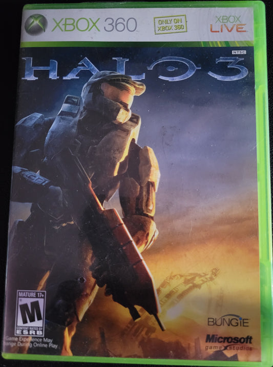 HALO 3 - Microsoft XBOX 360 - CIB Pre-Owned Great Shape Tested & Working