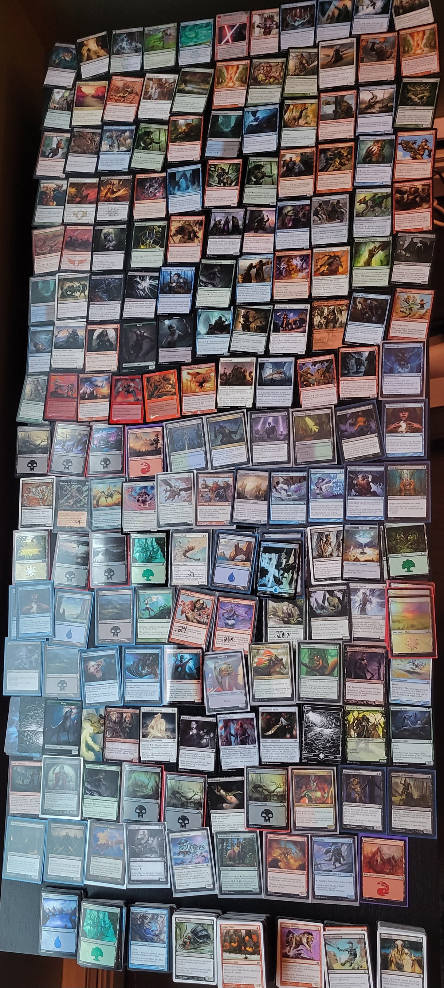 Massive VINTAGE MTG Magic The Gathering Storage locker Find Various Eras! Lots Of Rare Cards!