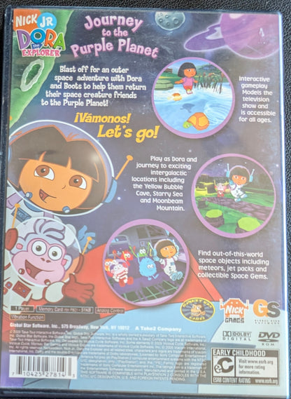 Dora the Explorer: Journey to the Purple Planet (2005) - PlayStation 2 (PS2) | RE-Sealed