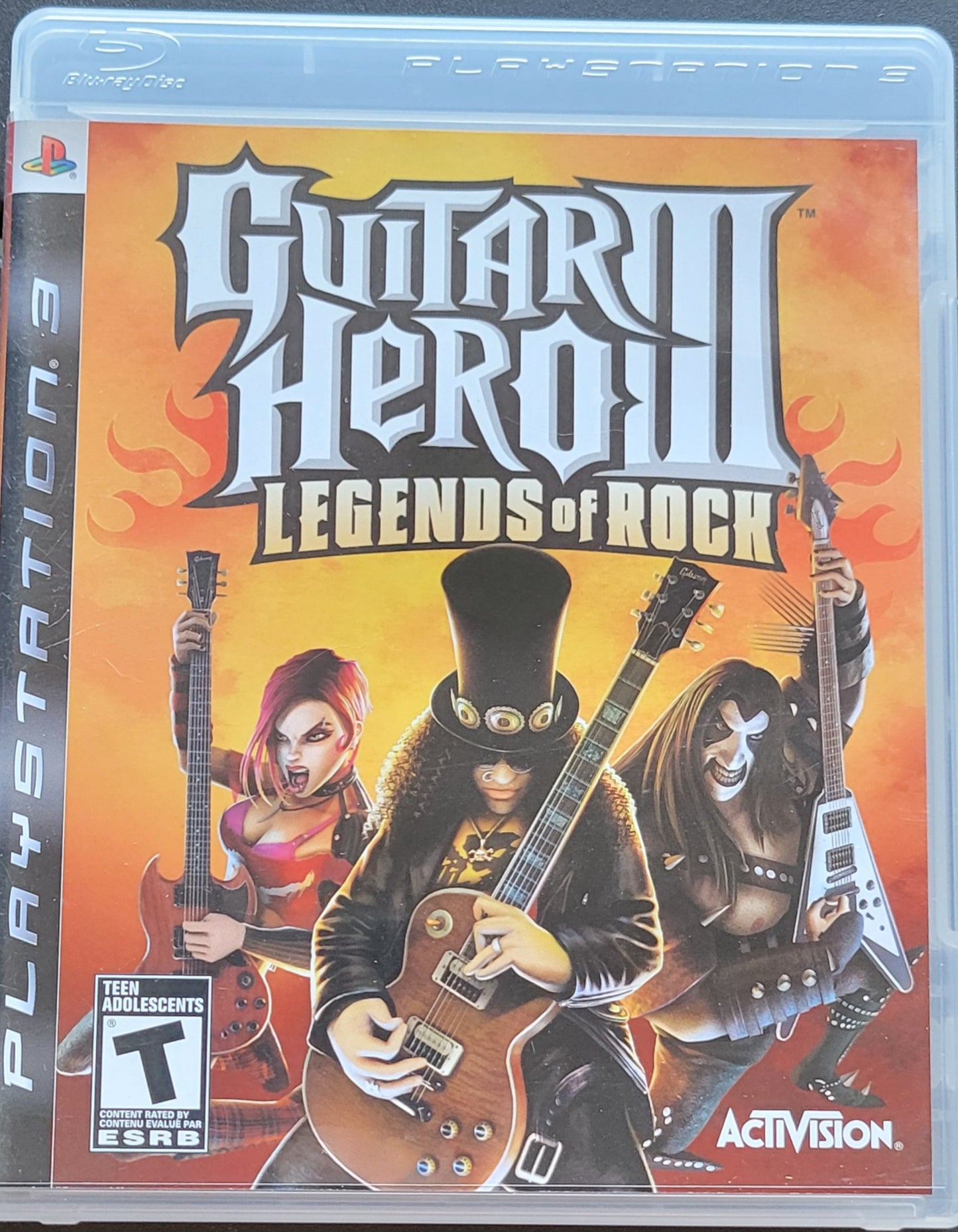 Guitar Hero 3: Legends Of Rock - Sony PlayStation 3 PS3 CIB Pre-Owned Great Shape Tested & Working