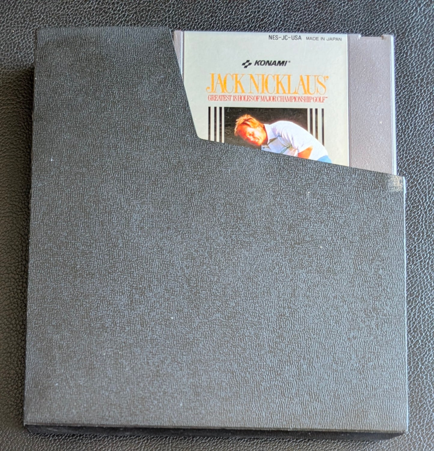 Jack Nicklaus' Greatest 18 Holes of Major Championship Golf (1990) - Nintendo NES | Authentic | Cleaned & Tested + Protection Sleeve